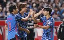 Kaoru Mitoma festeja su gol contra Paraguay. (FOTO: AFP)