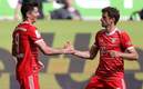 Thomas Müller expresó su esperanza de que Lewandowski siga en el Bayern (EFE)
