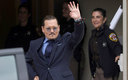 El actor al salir de la corte (Reuters)