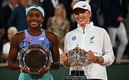 Coco Gauff e Iga Swiatek (AFP).