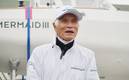 Kenichi Horie se convirtió en el hombre con más edad en cruzar el Océano Pacífico (AFP)