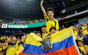 Aficionados de Ecuador (AFP).