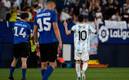 Lionel Messi anotó cinco goles contra Estonia (AFP)