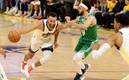 Steph Curry fue la figura en la paliza de los Warriors a los Celtics (AFP)