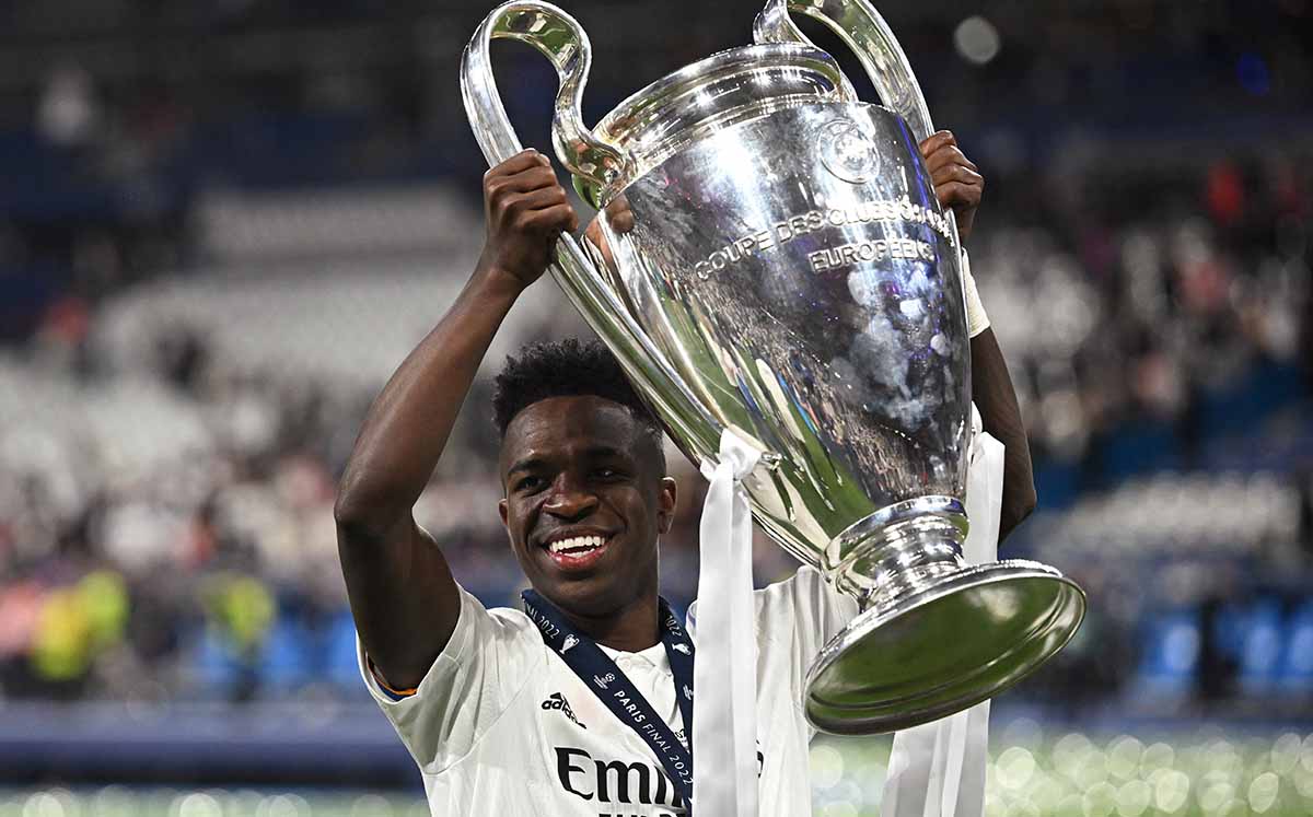 Vinicius tiene un valor de mercado, según el CIES, de 185.3 millones de euros. (Reuters)
