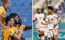 Australia y Emiratos Árabes se juegan el boleto al Repechaje. (@UAEFNT y @Socceroos)
