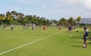 Los felinos disputaron su partido de preparación en Acapulco. FOTO: mediotiempo.