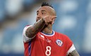 Arturo Vidal anotó autogol ante Uruguay