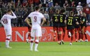 Los belgas aniquilaron a los polacos en la UEFA Nations League.  FOTO: AFP.