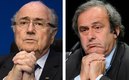 Blatter y Platini van a juicio por posible fraude. (FOTO: AFP)
