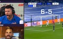 El Kun sufrió con la remontada del Madrid sobre el City.