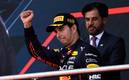 Checo Pérez terminó en segundo lugar en el GP de Azerbaiyán (Reuters)