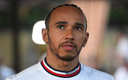 Hamilton en el GP de Azerbaiyán. (AFP)