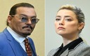 Depp y Amber Heard. (AFP)