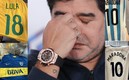 Maradona dejó varios objetos valiosos. (Foto: EFE)