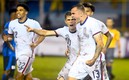 Jordan Morris celebra el gol de último minuto ante El Salvador. Foto: AFP