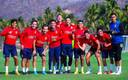 Los fichajes del Rebaño ya entrenaron con el equipo (Twitter @Chivas)