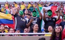 Aficionados de la Selección Mexicana durante el partido ante Ecuador (MexSport).