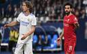 Modric y Salah en la Final de la UEFA Champions League. (AFP)