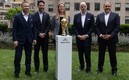 Gianni Infantino y Yon de Luisa | AFP