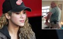 Shakira y el Papá Shakiro, un video viral en TikTok. (Mexsport I Captura de TikTok)