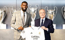 Florentino recibió a Rüdiger | Twitter @realmadrid