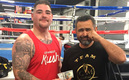 Andy Ruiz y Manny Robles. (Foto: Instagram manuel.boxing)