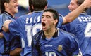 Maradona hizo su último gol en un Mundial hace 28 años.