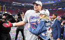 Rob Gronkowski celebrando su último SB (Agencias)