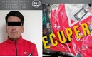 César "N" tenía en su poder 23 playeras del Toluca de las que fueron hurtadas. FOTO: @FiscaliaEdomex