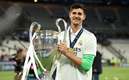 Courtois brilló en la Final de la Champions League 2022 (Reuters)
