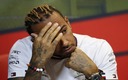 Hamilton en el GP de Azerbaiyán. (Reuters)
