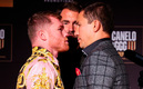Canelo tuvo nuevo careo con Golovkin. (Foto: Matchroom Boxing)
