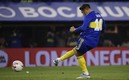 Salvio cobró el penal del gol de Boca Juniors ante Unión en Argentina. Foto: aFP