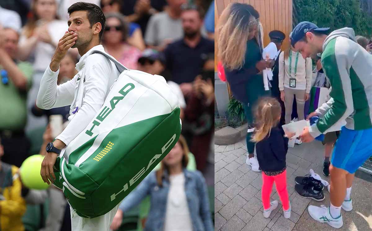 Venus Williams y Novak Djokovic, dos leyendas vivas del tenis. (Reuters | Twitter)
