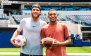 Kupp recibió a Mbappé | Twitter @RamsNFL