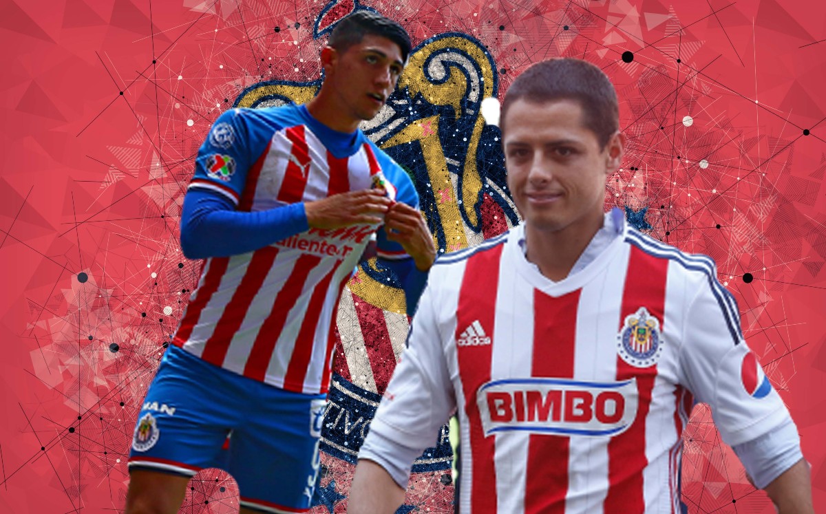 Afición de Chivas pide a Chicharito y a Alan Pulido