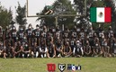 Algunos elementos de las selecciones femenil y varionil de Tochito NFL de México (Captura de Twitter Federación Mexicana de Futbol Americano).