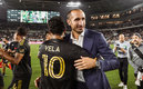 Giorgio Chiellini presenció la victoria de su nuevo equipo | Twitter @LAFC
