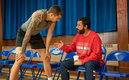 Juancho estelarizó 'Hustle' junto a Adam Sandler | Cortesía imdb.com