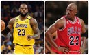 LeBron James y Michael Jordan (Mediotiempo)