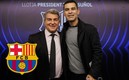 Joan Laporta y Rafa Márquez (Captura de Twitter Albert Rogé).