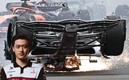 El accidente de Zhou (AFP).