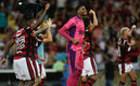Flamengo se llevó el triunfo y avanzó a la Final.