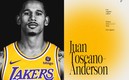 Juan Toscano ahora jugará para Los Angeles Lakers (Captura de Twitter Lakers).