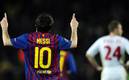 Lionel Messi metió cinco goles en Champions League en el 2012 (Twitter @mundialistas)