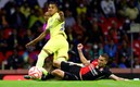 Román Martínez, en la primera que intentó ante el Atlas | Imago 7
