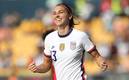 Alex Morgan anotó un golazo en el Estadio Universitario (Imago)