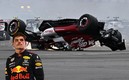 El accidente de Zhou (AFP).