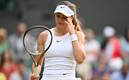 Paula Badosa fue eliminada de Wimbledon (AFP)